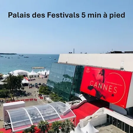 Lumineux 2 Chambres, Carre D'or-coeur De A2b196 * Cannes