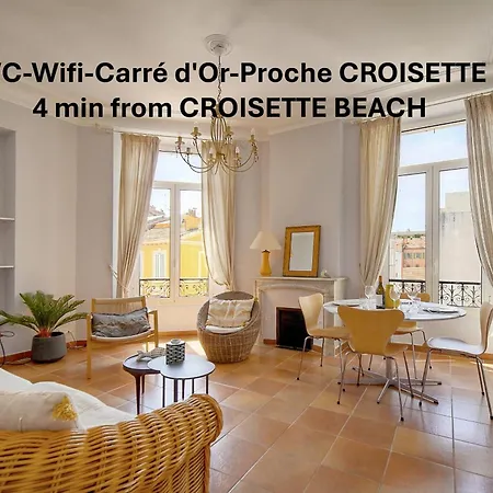 Appartement Lumineux 2 Chambres, Carre D'or-coeur De A2b196 Cannes